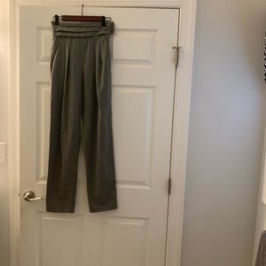 Max Mara Grey Pants